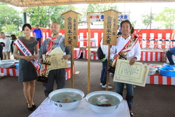 画像：金魚日本一大会