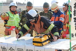 画像：現地連絡調整所