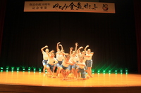 弥富北中学校のダンス披露