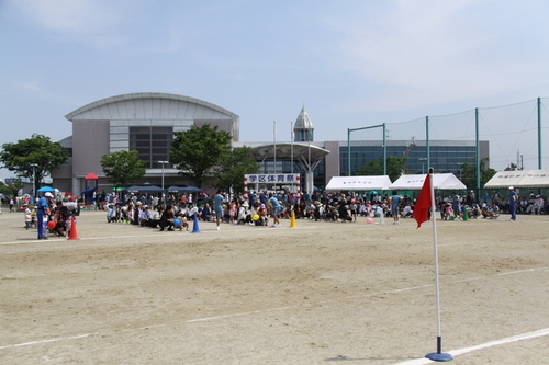 画像：学区体育祭の様子