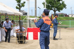 画像：導入されたドローンの紹介