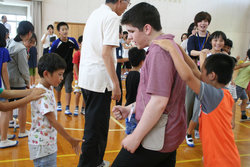 画像：白鳥小学校での様子