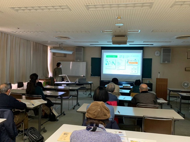 写真：「地域づくり補助金」説明会