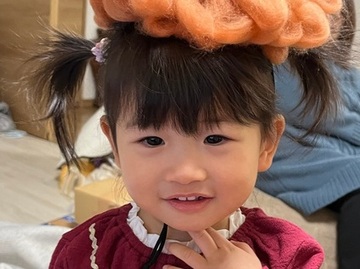 写真：かわむらあかりちゃん