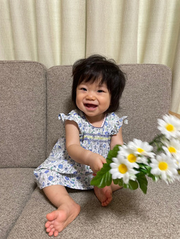 写真：にしだほのかちゃん