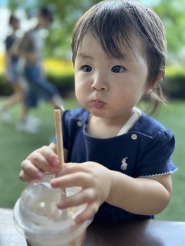 写真：せお　いはなちゃん