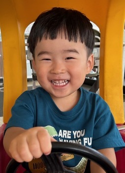 写真：かとうゆうひちゃん