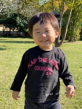 写真：おおかわ　あゆむちゃん
