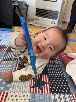 写真：あさい　はるとちゃん