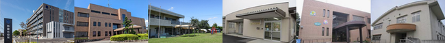 （画像）市役所・十四山支所・のびのび園・ひので子育て支援センター・東部子育て支援センター・弥生子育て支援センター