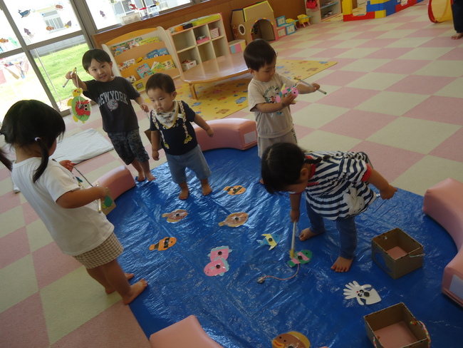 魚釣りあそび　